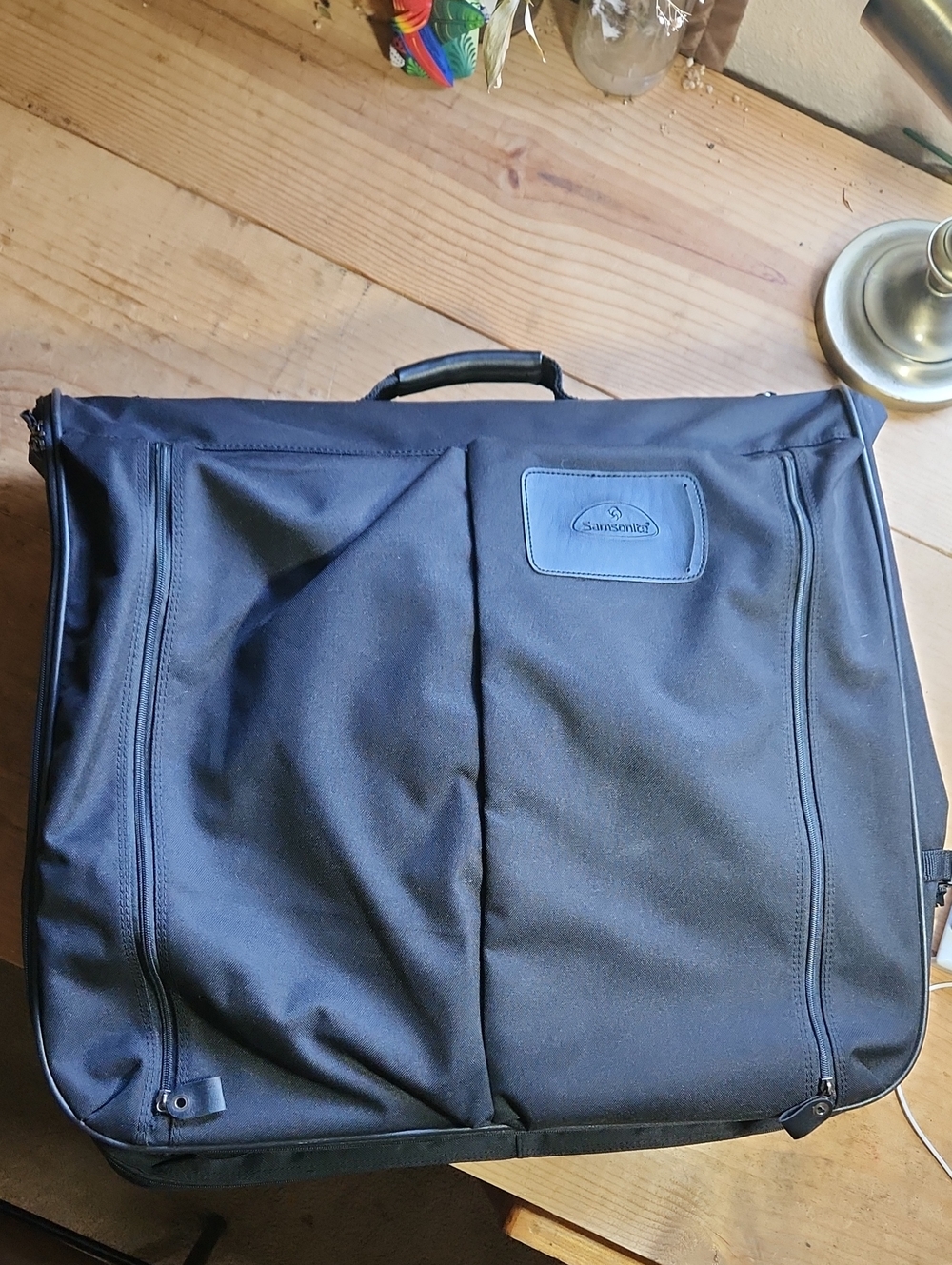 Samsonite Black Men's Travel Garment Bag with Top Handle